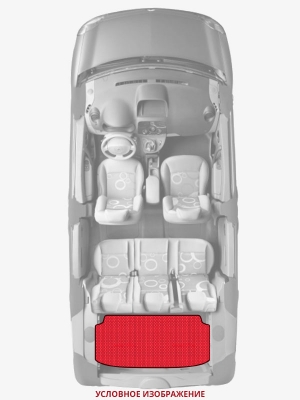 ЭВА коврики «Queen Lux» багажник для Hyundai Ioniq Electric